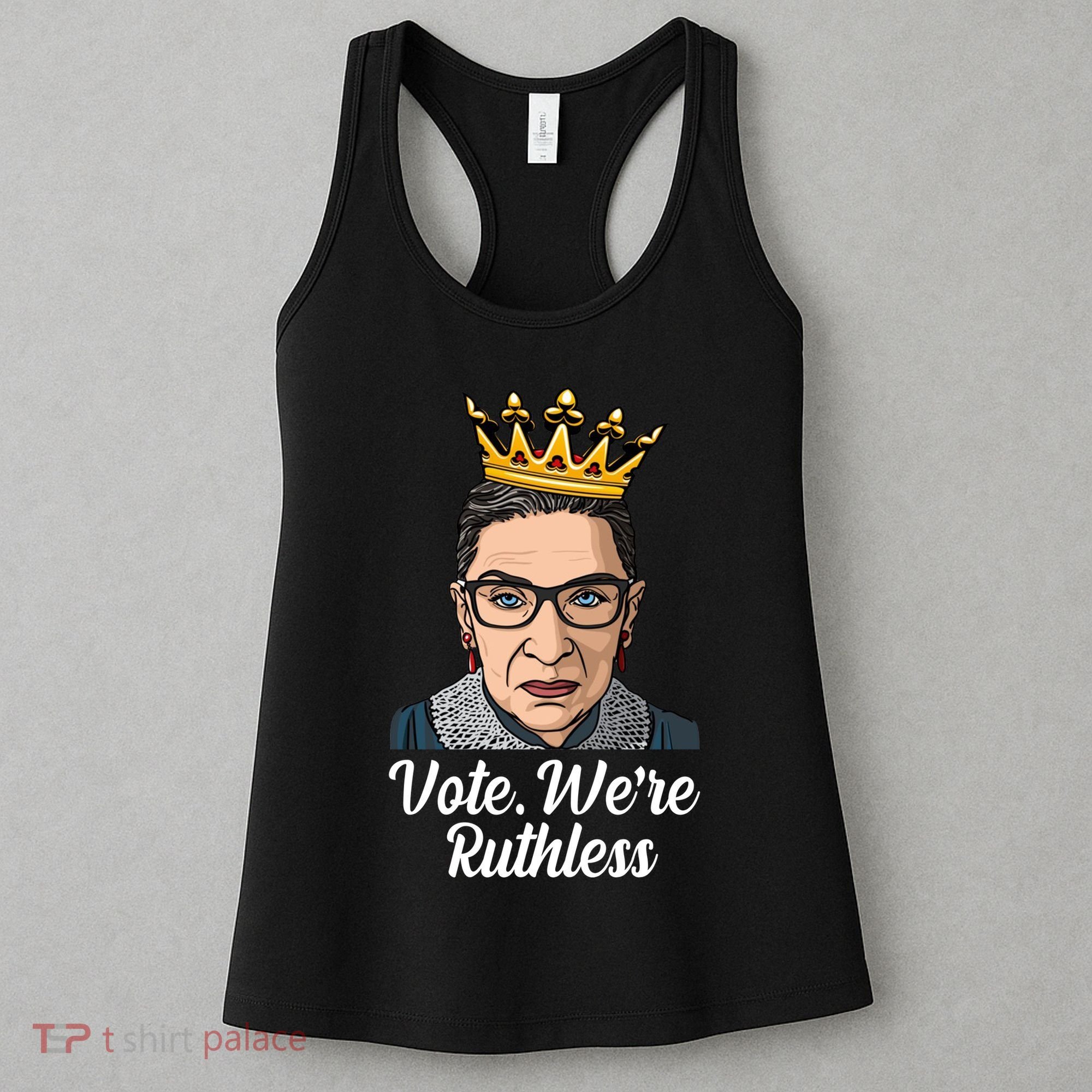 Vote We're Ruthless Ruth Bader Ginsburg Equal Rights Women's Tank Top
