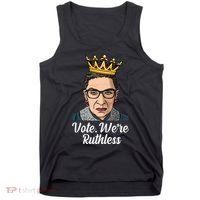Vote We're Ruthless Ruth Bader Ginsburg Equal Rights Tank Top thumb 0