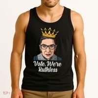 Vote We're Ruthless Ruth Bader Ginsburg Equal Rights Tank Top thumb 3