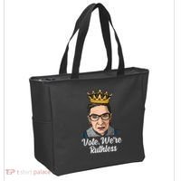 Vote We're Ruthless Ruth Bader Ginsburg Equal Rights Tote Bag thumb 2