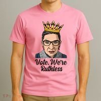 Vote We're Ruthless Ruth Bader Ginsburg Equal Rights T-Shirt thumb 3