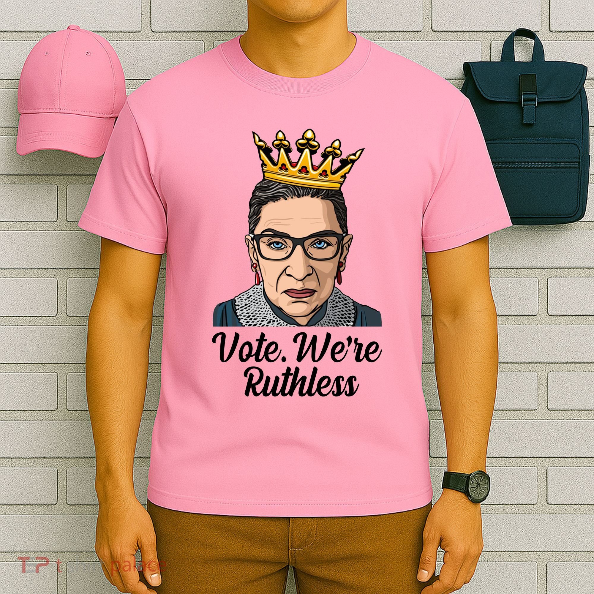 Vote We're Ruthless Ruth Bader Ginsburg Equal Rights T-Shirt