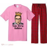 Vote We're Ruthless Ruth Bader Ginsburg Equal Rights Pajama Set thumb 0