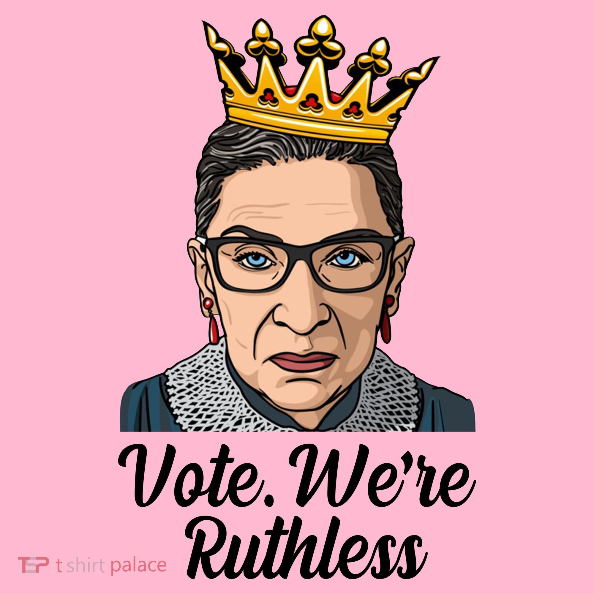 Vote We're Ruthless Ruth Bader Ginsburg Equal Rights Visor
