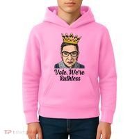 Vote We're Ruthless Ruth Bader Ginsburg Equal Rights Kids Hoodie thumb 4