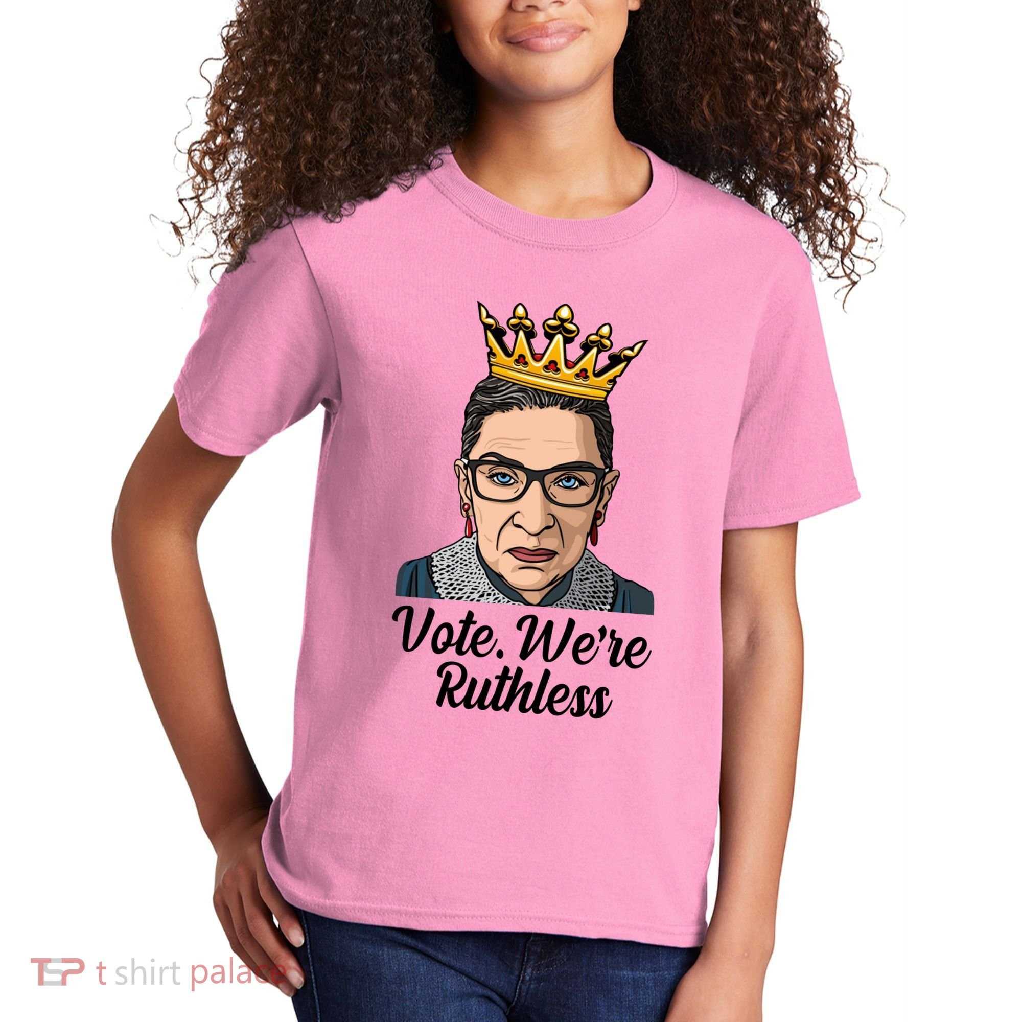 Vote We're Ruthless Ruth Bader Ginsburg Equal Rights Kids T-Shirt