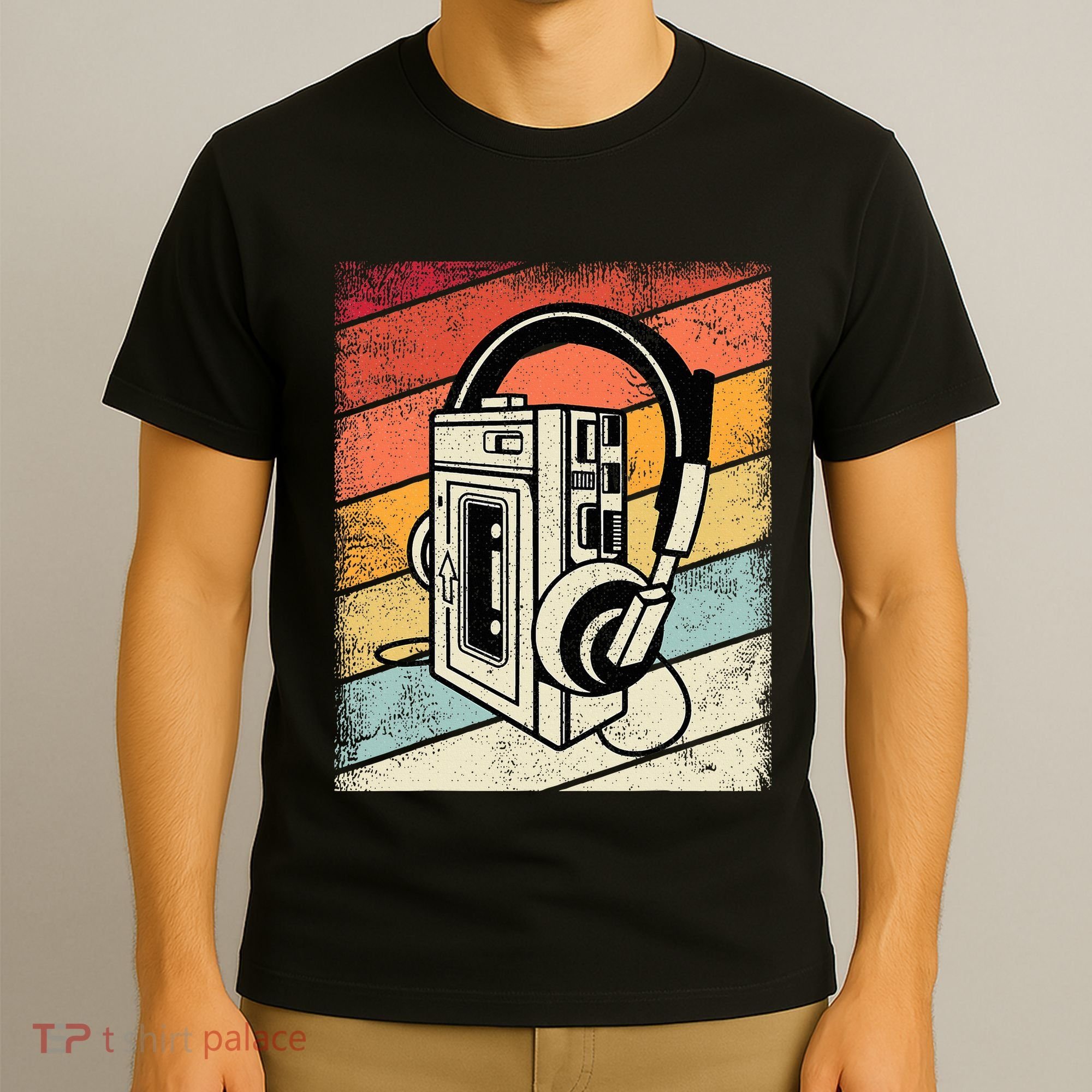 Vintage Walkman Retro 80s 90s Graphic T-Shirt