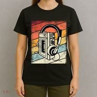Vintage Walkman Retro 80s 90s Graphic T-Shirt thumb 4