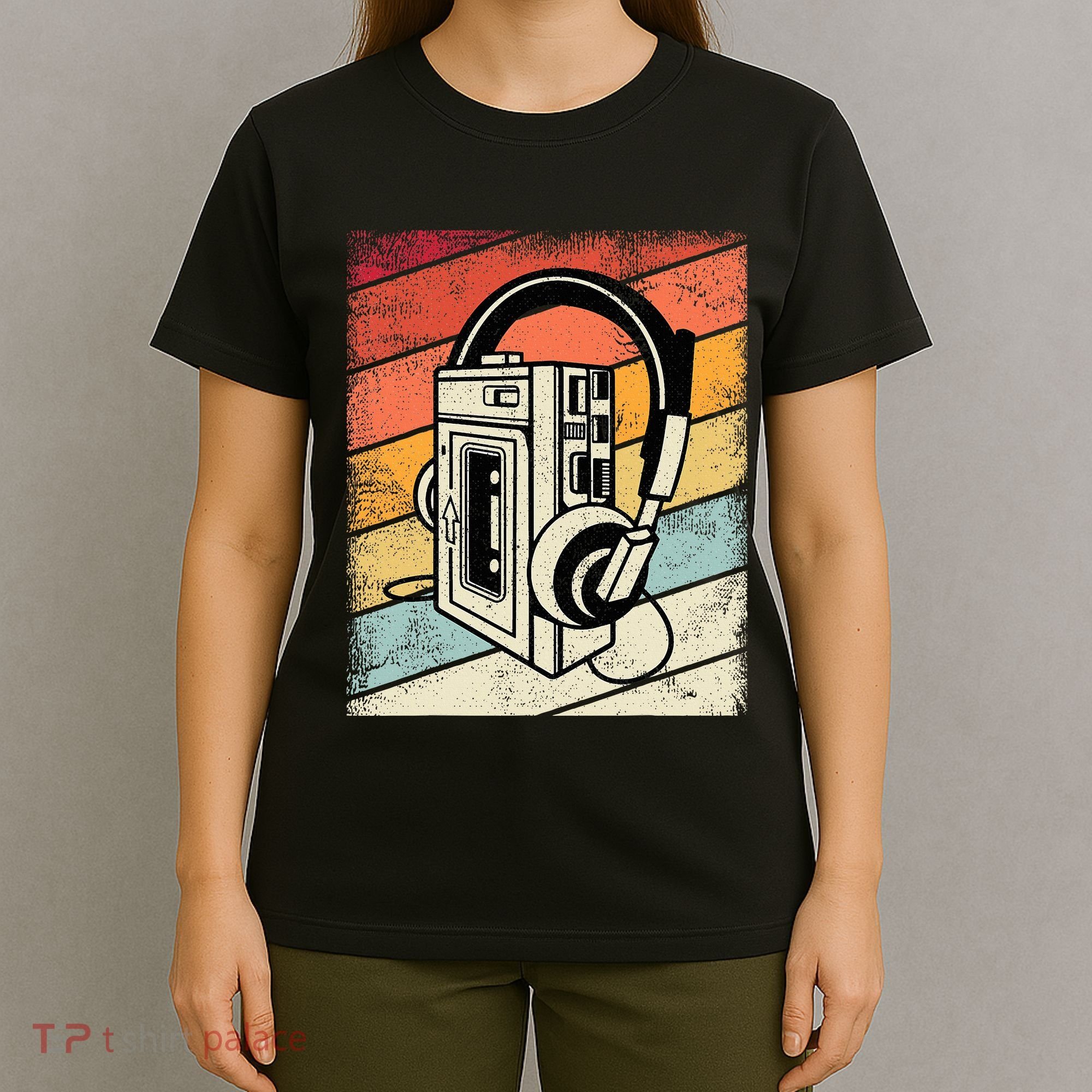 Vintage Walkman Retro 80s 90s Graphic T-Shirt