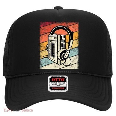 Vintage Walkman Retro 80s 90s Graphic Hat