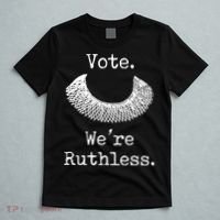 Vote. We're Ruthless. Women's Rights Pro Choice Roe 1973 T-Shirt thumb 5