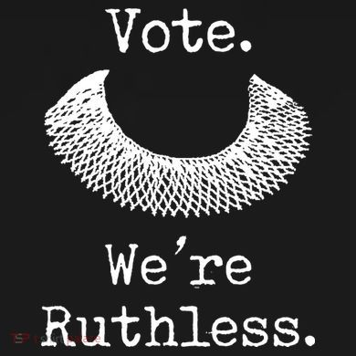 Vote. We're Ruthless. Women's Rights Pro Choice Roe 1973 Tie-Dye T-Shirt