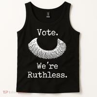 Vote. We're Ruthless. Women's Rights Pro Choice Roe 1973 Tank Top thumb 2