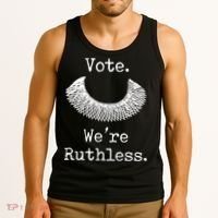 Vote. We're Ruthless. Women's Rights Pro Choice Roe 1973 Tank Top thumb 3