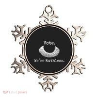 Vote We're Ruthless Rights Pro Choice Roe 1973 Feminist Ornament thumb 0