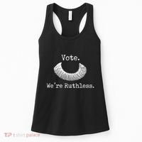 Vote We're Ruthless Rights Pro Choice Roe 1973 Feminist Women's Tank Top thumb 0