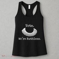 Vote We're Ruthless Rights Pro Choice Roe 1973 Feminist Women's Tank Top thumb 3