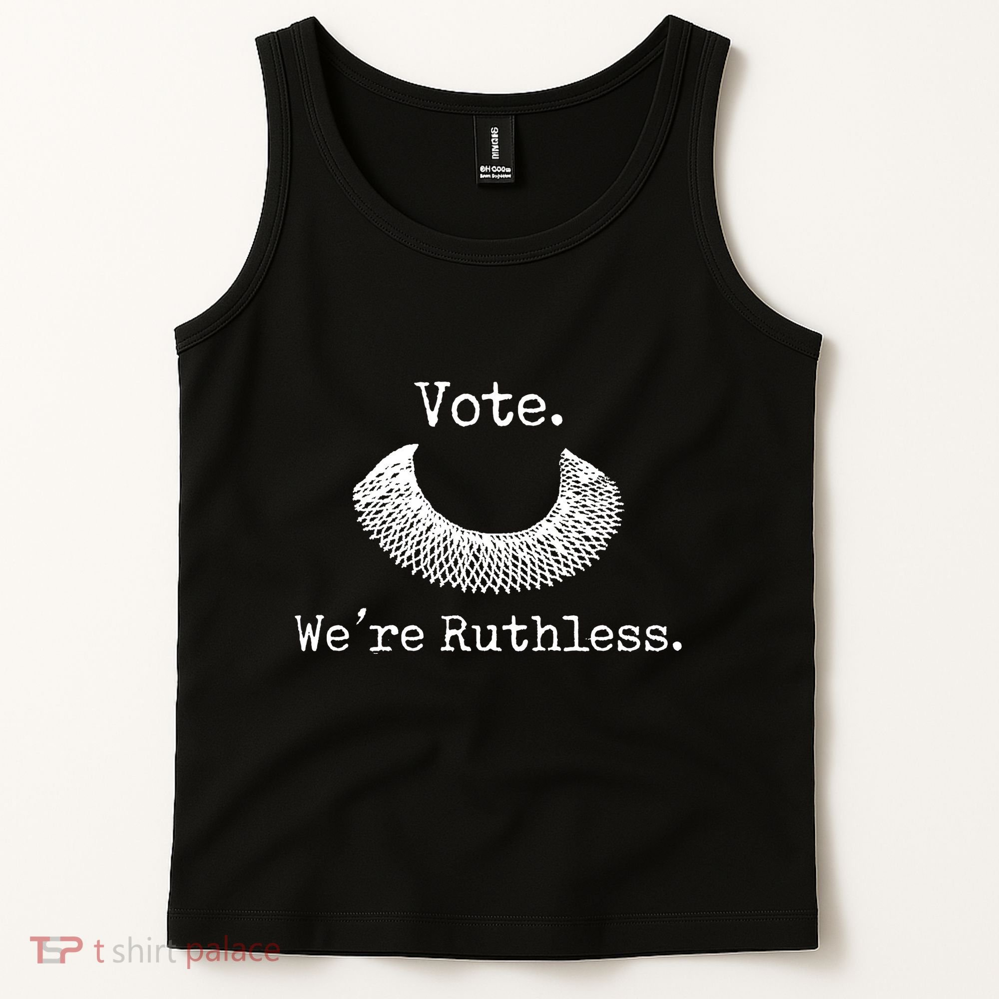 Vote We're Ruthless Rights Pro Choice Roe 1973 Feminist Tank Top