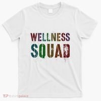 Vintage Wellness Squad Health Yoga Rocks Life Trainer Gym T-Shirt thumb 0