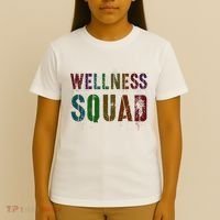 Vintage Wellness Squad Health Yoga Rocks Life Trainer Gym T-Shirt thumb 4