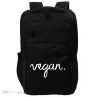 VEGAN Writing Statement Present Simple Eco Men Women Impact Tech Backpack thumb 0