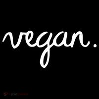 VEGAN Writing Statement Present Simple Eco Men Women Women's Perfect Tri Rocker Tank thumb 4