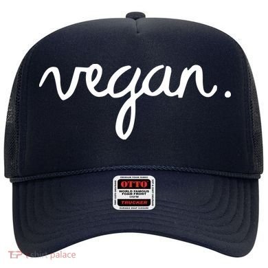 VEGAN Writing Statement Present Simple Eco Men Women Hat