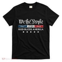 Vintage We The People Usa God Bless America T-Shirt thumb 0