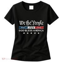 Vintage We The People Usa God Bless America Women's T-Shirt thumb 0