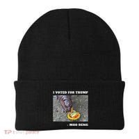 Victory Won Trump I Voted Moo Deng Prediction Garbage Legend Beanie thumb 0