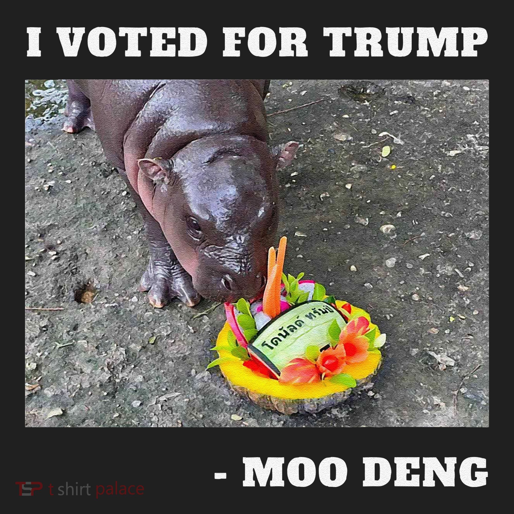 Victory Won Trump I Voted Moo Deng Prediction Garbage Legend Beanie