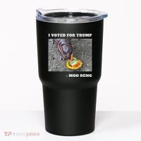 Victory Won Trump I Voted Moo Deng Prediction Garbage Legend Tumbler thumb 0