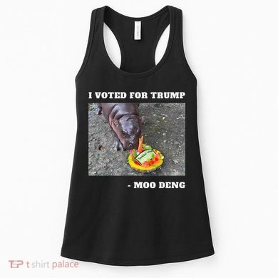 Victory Won Trump I Voted Moo Deng Prediction Garbage Legend Women's Tank Top