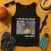 Victory Won Trump I Voted Moo Deng Prediction Garbage Legend Tank Top thumb 4