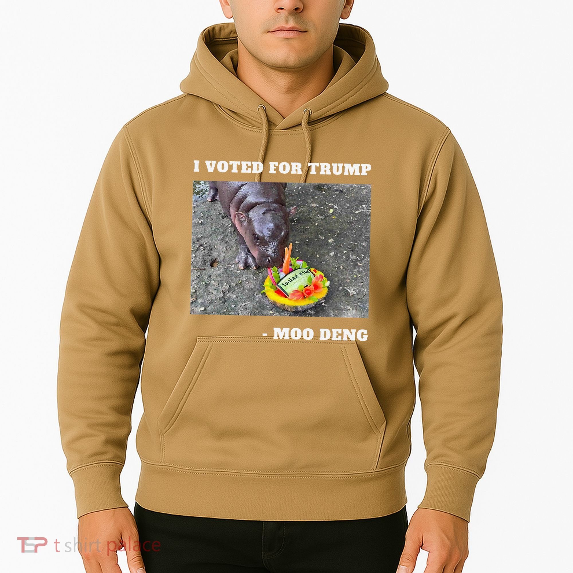 Victory Won Trump I Voted Moo Deng Prediction Garbage Legend Hoodie