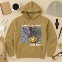 Victory Won Trump I Voted Moo Deng Prediction Garbage Legend Hoodie thumb 3
