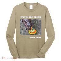 Victory Won Trump I Voted Moo Deng Prediction Garbage Legend Long Sleeve Shirt thumb 0