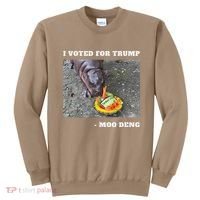 Victory Won Trump I Voted Moo Deng Prediction Garbage Legend Sweatshirt thumb 0
