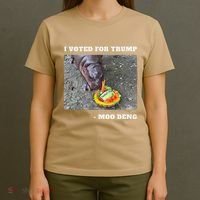Victory Won Trump I Voted Moo Deng Prediction Garbage Legend T-Shirt thumb 4