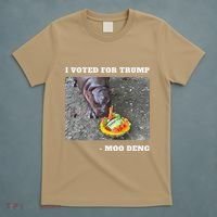 Victory Won Trump I Voted Moo Deng Prediction Garbage Legend T-Shirt thumb 5