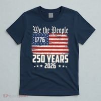Vintage We The People USA 250 Years 1776-2026 250th Birthday T-Shirt thumb 5