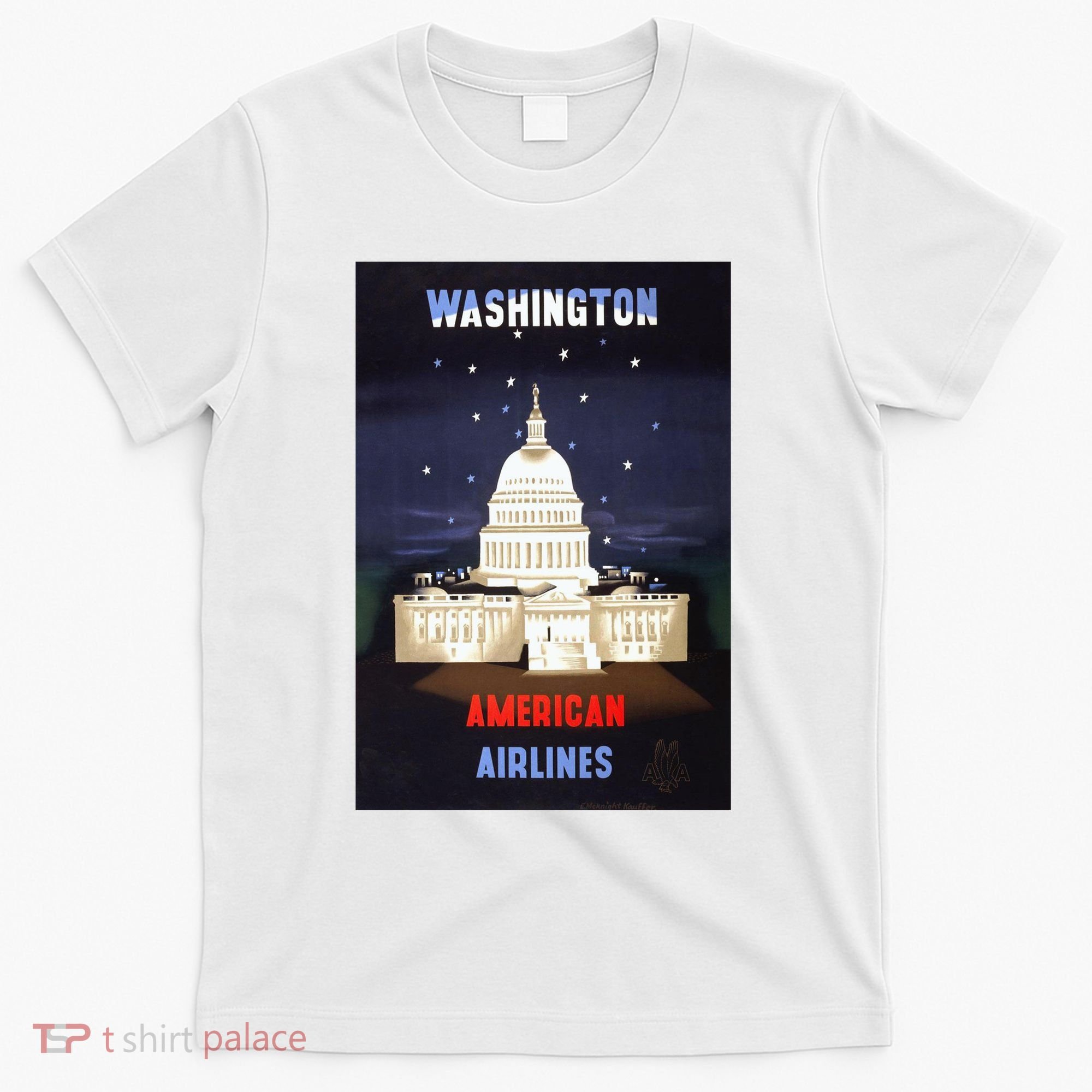 Vintage Washington Travel Poster T-Shirt