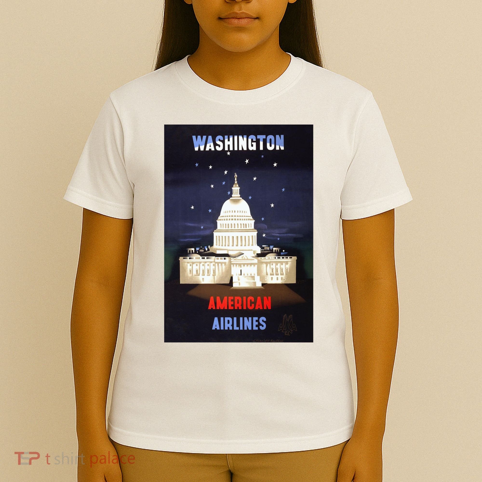 Vintage Washington Travel Poster T-Shirt