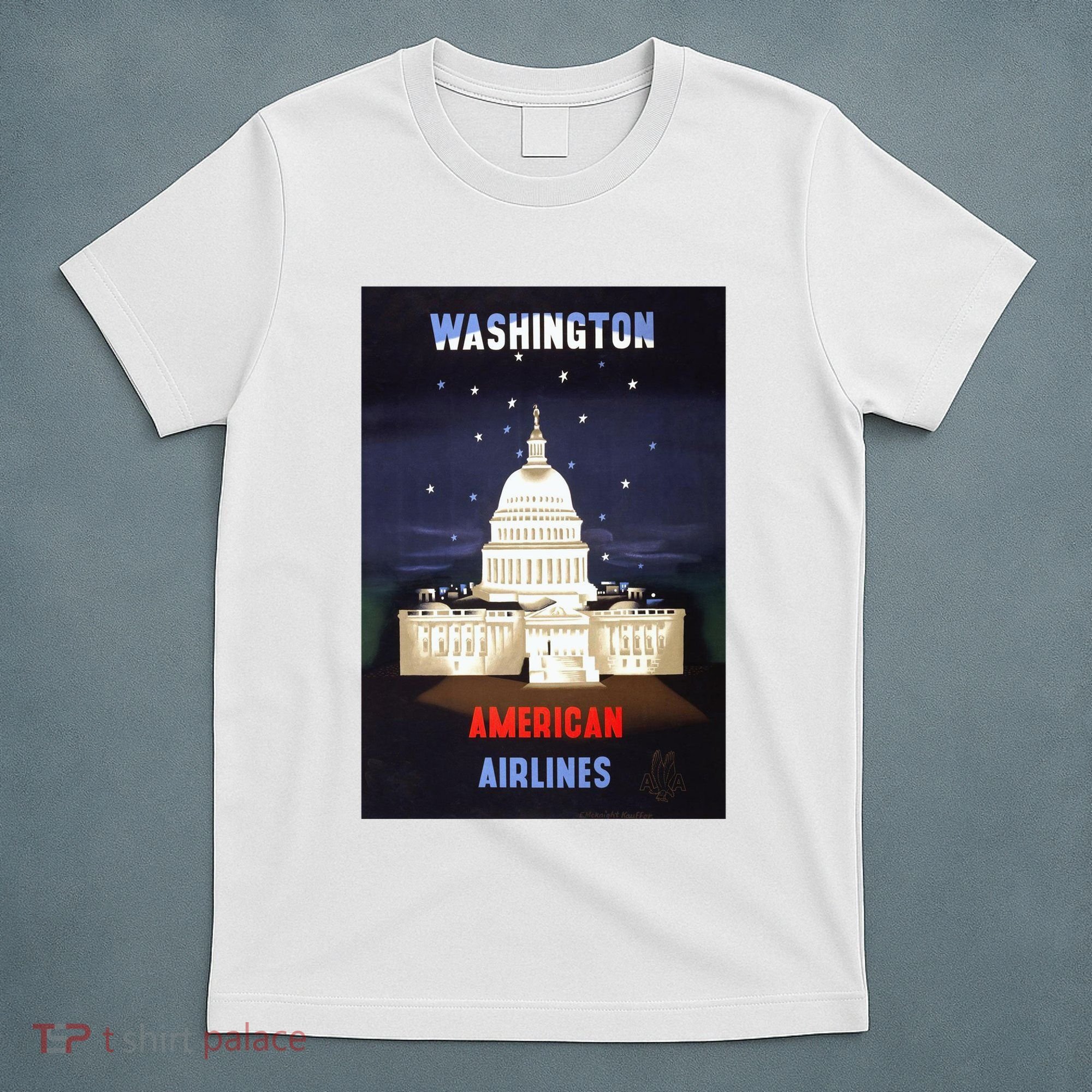 Vintage Washington Travel Poster T-Shirt