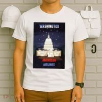 Vintage Washington Travel Poster T-Shirt thumb 6