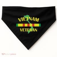Vietnam War Veterans Day Commemoration USA-Made Doggie Bandana thumb 0