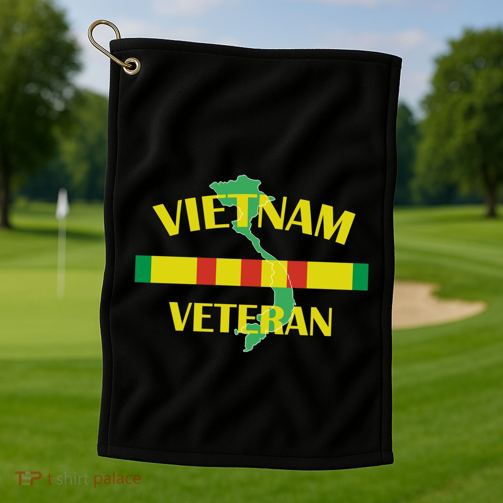 Vietnam War Veterans Day Commemoration Golf Towel
