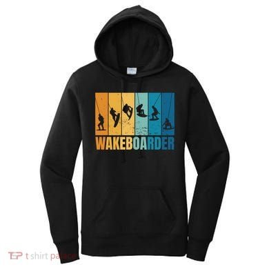 Vintage Wakeboarder Women's Hoodie