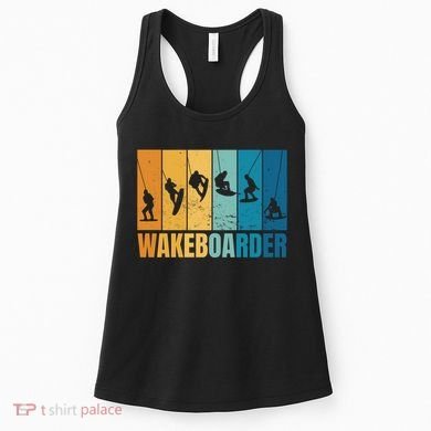 Vintage Wakeboarder Women's Tank Top