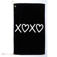 Valentine Xoxo Best Gift For Him For Her Golf Towel thumb 0